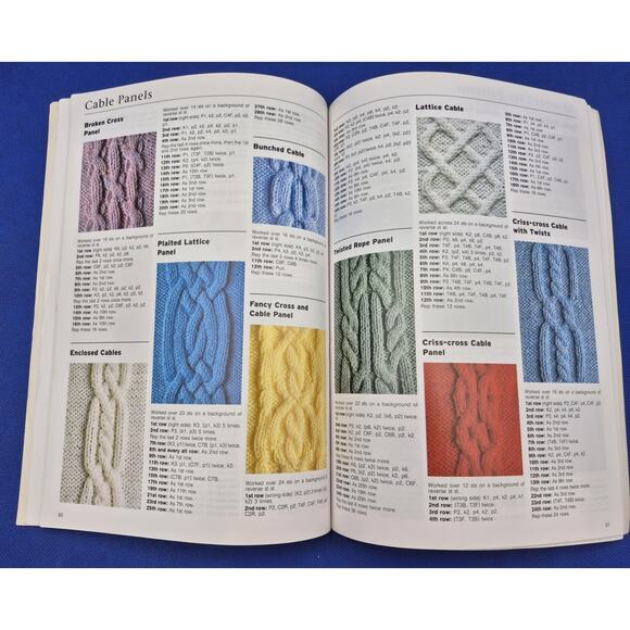 The Harmony Guides 450/440 Knitting Stitches 2 Volumes - Picture 11 of 15
